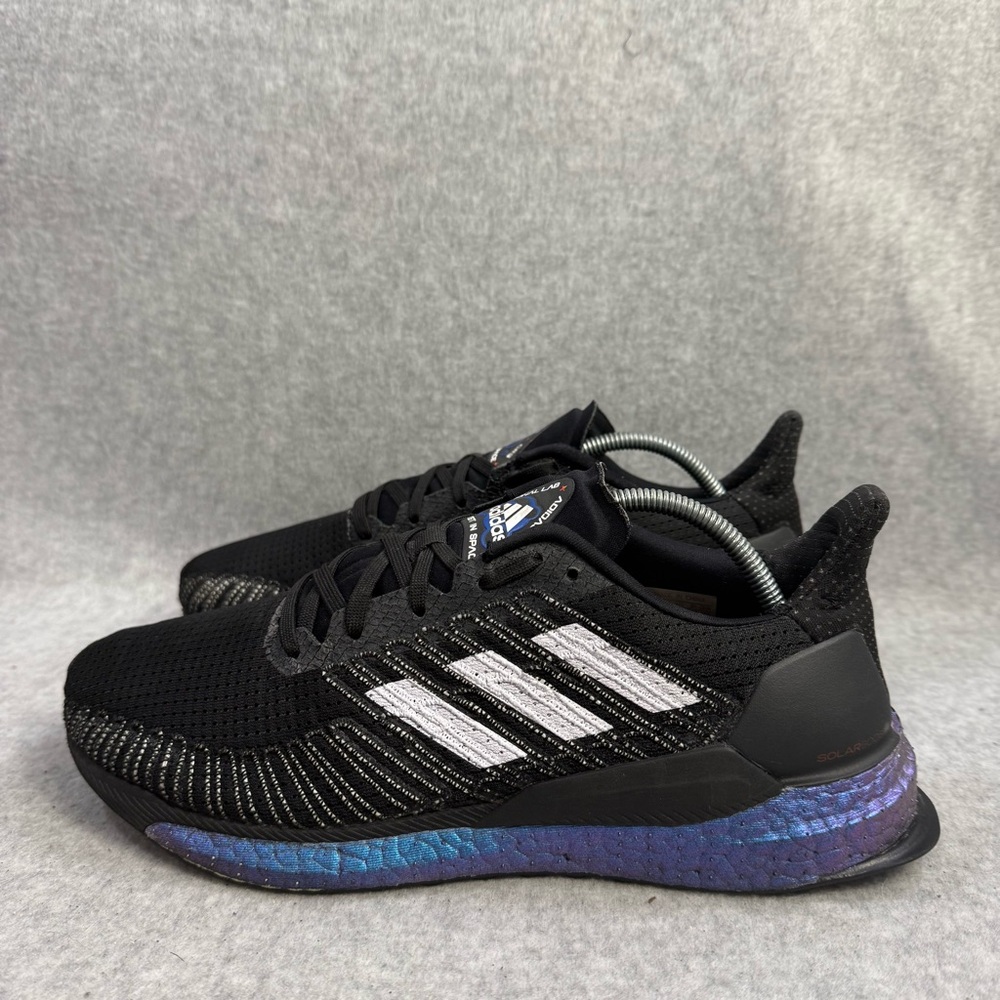 adidas Black and Purple Women's Sneakers